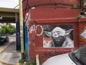 yoda street art